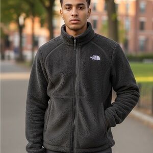 The North Face Men's Charcoal Fleece Jacket